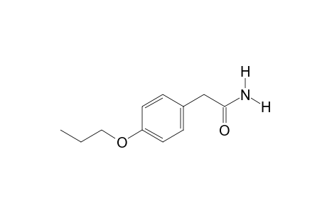 2-(p-propoxyphenyl)acetamide