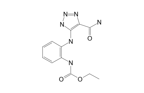ethyl N-[2-[(5-carbamoyl-2H-triazol-4-yl)amino]phenyl]carbamate