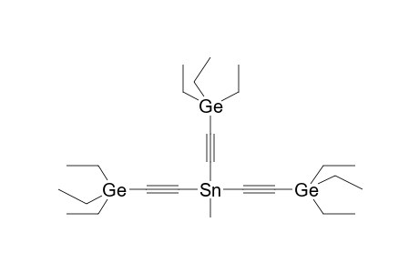 METHYLTRIS(TRIETHYLGERMYLETHYNYL)TIN