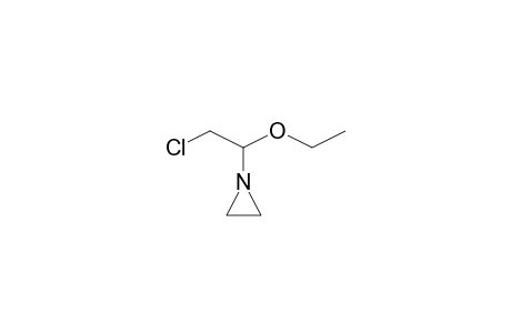 1-(2-Chloro-1-ethoxyethyl)aziridine