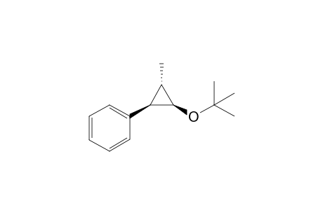 2-trans-3-cis-1-tert-Butoxy-2-methyl-3-phenylcyclopropyane