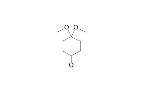 Cyclohexanol, 4,4-dimethoxy-