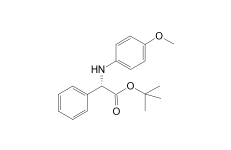 (S)-tert-Butyl-2-((4-methoxyphenyl)amino)-2-phenylacetate