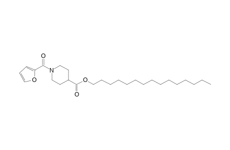 Isonipecotic acid, N-(2-furoyl)-, pentadecyl ester