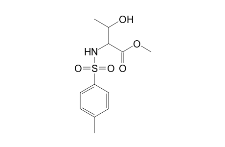 Butanoic acid, 3-hydroxy-2-{[(4-methylphenyl)sulfonyl]amino}-, methyl ester