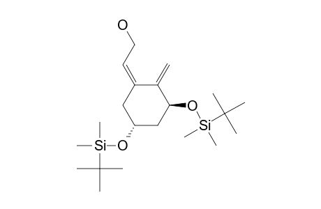 (2Z)-2-[(3S,5R)-3,5-bis[[tert-butyl(dimethyl)silyl]oxy]-2-methylene-cyclohexylidene]ethanol