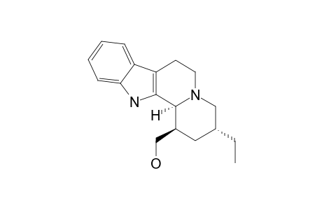 3.alpha.-Ethyl-1,2,3,4,6,7,12,12b.beta.-octahydroindolo[2,3-a]quinolizine-1.beta.-methanol