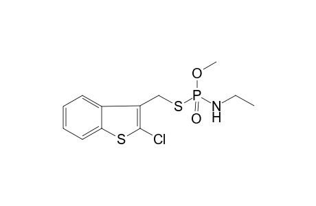 ethylphosphoramidothioic acid, S-[(2-chlorobenzo[b]thien-3-yl)methyl] O-methyl ester