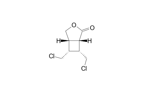 (1RS,5SR,6SR,7RS)-6,7-BIS-(CHLOROMETHYL)-3-OXABICYCLO-[3.2.0]-HEPTAN-2-ONE