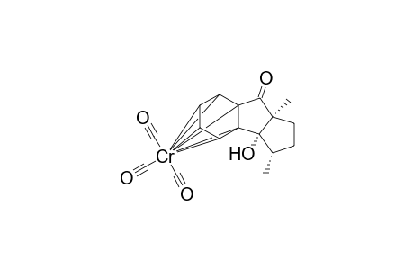 (3S,4S,8aS) Tricarbonyl(.eta.6-1,2,3,3a-tetrahydro-3a-endo-hydroxy-3,8-di-endo-methylcyclopenta[a]inden-8(8a)-one)chromium(0)