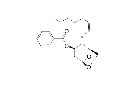 1,6-ANHYDRO-3-O-BENZOYL-2,4-DIDEOXY-4-C-(2-Z-OCTENYL)-BETA-D-ARABINO-HEXOPYRANOSIDE