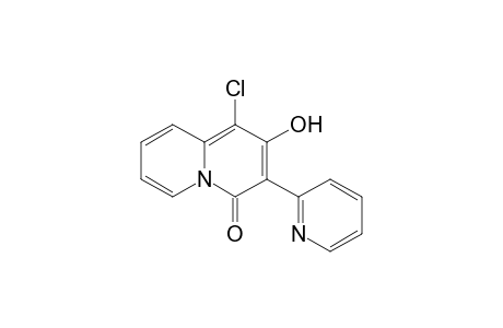 1-Chloro-2-hydroxy-3-(2'-pyridyl)-4H-quinolizin-4-one