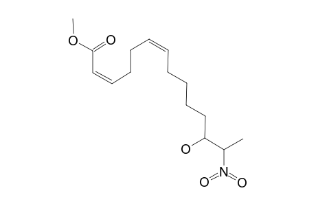 METHYL-(2Z,6Z)-12-HYDROXY-13-NITRODODECA-2,6-DIENOATE;MAJOR-ISOMER