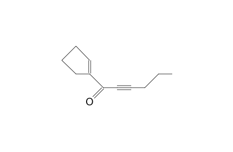 1-(Cyclopenten-1-yl)-2-hexyn-1-one