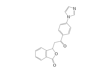 3-[p-(imidazol-1-yl)phenacyl]phthalide