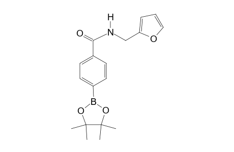 N-(2-Furylmethyl)-4-(4,4,5,5-tetramethyl-1,3,2-dioxaborolan-2-yl)benzamide