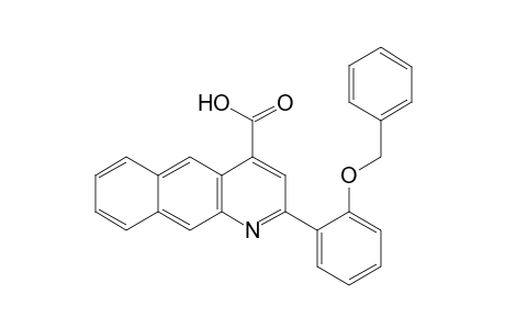 2-[o-(benzyloxy)phenyl]benzo[g]quinoline-4-carboxylic acid