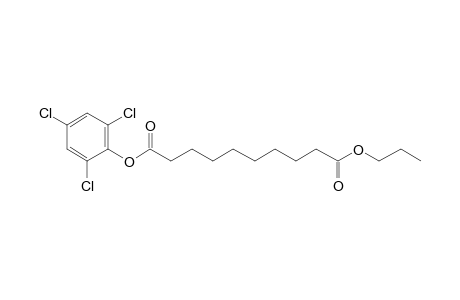 Sebacic acid, propyl 2,4,6-trichlorophenyl ester