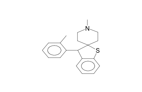 1'-METHYL-3-(2-TOLYL)-SPIRO[BENZO[B]THIOPHENE-2(3H),4'-PIPERIDINE]