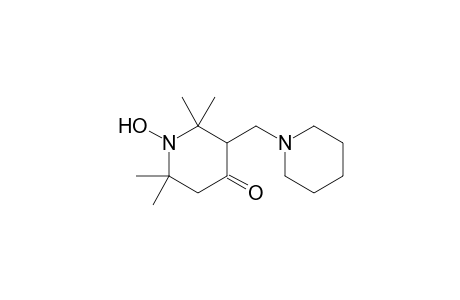 1-Hydroxy-2,2,6,6-tetramethyl-3-piperidinomethyl-4-piperidone