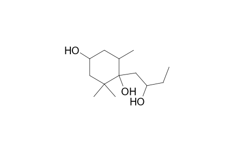 1,4-Cyclohexanediol, 1-(2-hydroxybutyl)-2,2,6-trimethyl-