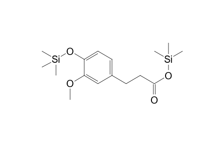 Trimethylsilyl 3-(3-methoxy-4-((trimethylsilyl)oxy)phenyl)propanoate