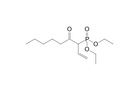 3-Hexanoyl-3-(diethylphosphonyl)prop-1-ene