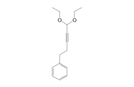 1,1-DIETHOXY-5-PHENYLPENT-2-YNE