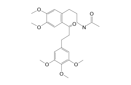 3-Phenylpropylamine, N-acetyl-2-[3-[3,4,5-trimethoxyphenyl]propionyl]-