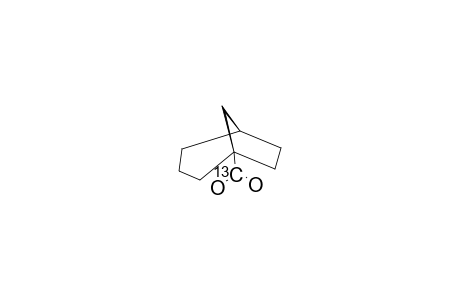 BICYCLO-[3.2.1]-OCTANE-1-(13C)-CARBOXYLIC-ACID