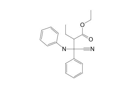ETHYL-3-CYANO-2-ETHYL-3-PHENYLAMINO-3-PHENYLPROPANOATE;DIASTEREOMER-A