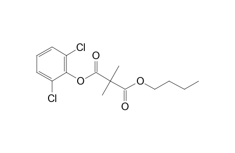 Dimethylmalonic acid, butyl 2,6-dichlorophenyl ester