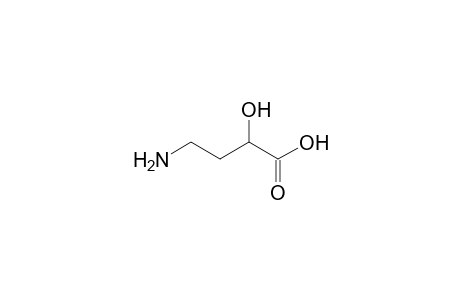 α-Hydroxy-γ-aminobutanoic acid