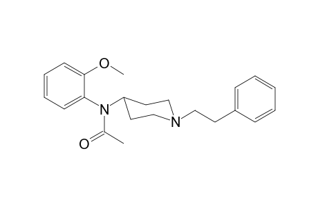 N-(1-Phenethyl-4-piperidyl)-N-(2-methoxyphenyl)acetamide