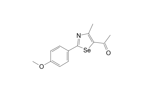 5-Acetyl-2-(4-methoxyphenyl)-4-methylselenazole