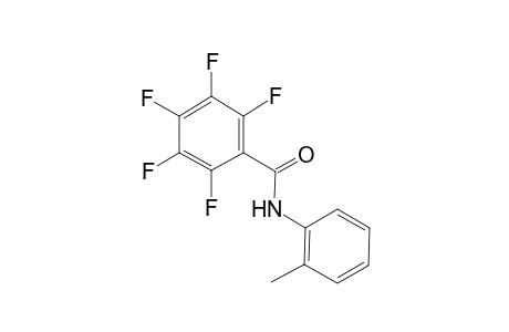 2,3,4,5,6-Pentafluoro-N-(2-methylphenyl)benzamide