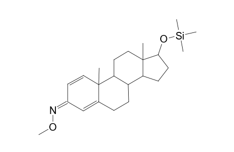 ANDROSTA-1,4-DIENE-17.BETA.-OL-3-ONE(3-O-METHYLOXIME-17.BETA.-TRIMETHYLSILYL ETHER)