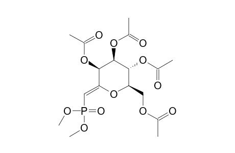 (Z)-3,4,5,7-TETRA-O-ACETYL-2,6-ANHYDRO-1-DEOXY-1-DIMETHOXYPHOSPHORYL-D-MANNOHEPT-1-ENITOL