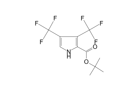3,4-bis(trifluoromethyl)pyrrole-2-carboxylic acid, tert-butyl ester