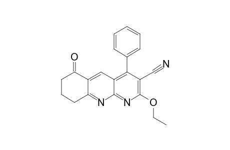 3-CYANO-2-ETHOXY-4-PHENYL-6-OXO-6,7,8,9-TETRAHYDRO-BENZO-[B]-1,8-NAPHTHYRIDINE