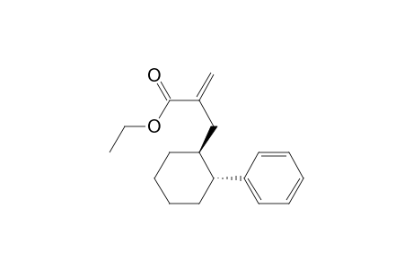 2-[[(1S,2R)-2-phenylcyclohexyl]methyl]-2-propenoic acid ethyl ester