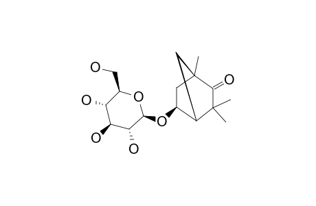 (1R,4R,5S)-5-HYDROXYFENCHONE-BETA-D-GLUCOPYRANOSIDE