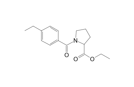 L-Proline, N-(4-ethylbenzoyl)-, ethyl ester