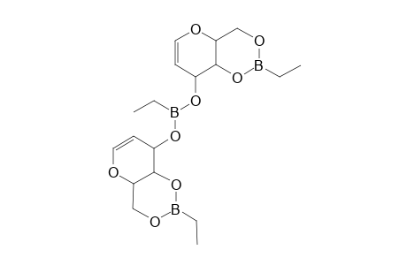 Bis(4,6-O-ethylborandiyl-D-glucal-3-yl)ethylboran