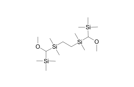 Bis[dimethyl(trimethylsilyl)(methoxymethyl)silyl]ethane