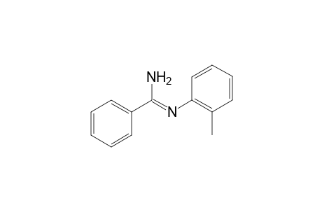 N'-(2-methylphenyl)benzenecarboximidamide