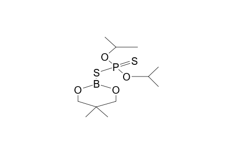 2-Diisopropoxythiophosphorylthio-5,5-dimethyl-1,3,2-dioxaborinane