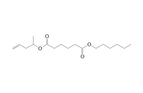 Adipic acid, hexyl pent-4-en-2-yl ester