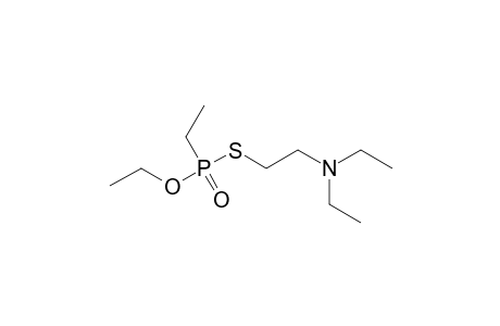 O-ETHYL-S-2-DIETHYLAMINOETHYL-ETHYLPHOSPHONOTHIOLATE