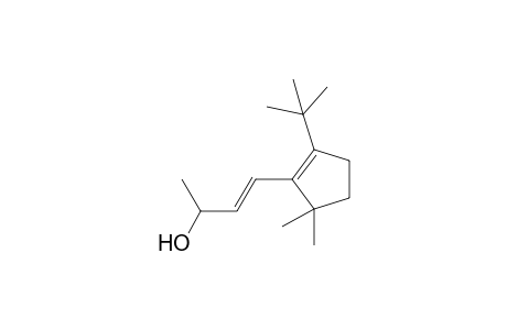 (E)-4-(2'-tert-butyl-5',5'-dimethylcyclopent-1'-enyl)but-3-en-2-ol